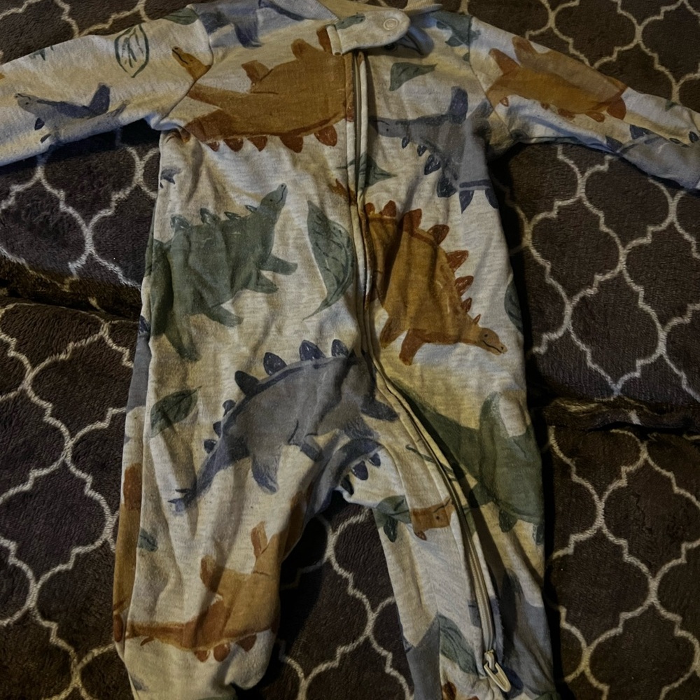 Dino onesie pjs